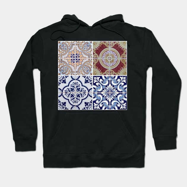 Vintage ceramic tiles Hoodie by homydesign